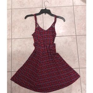 SALE ✨ Patterned Summer Short Dress w/ Straps